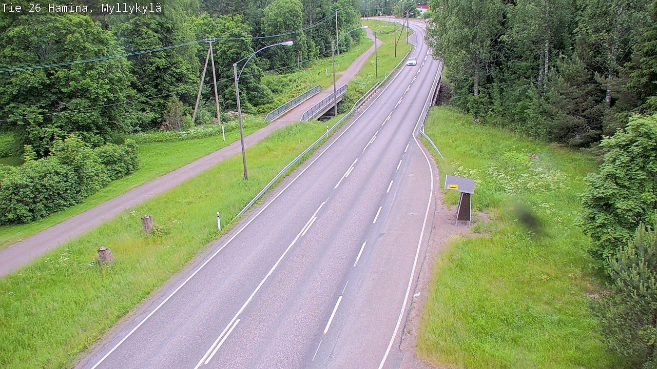 Kelikamerat Kuva Tie 26 Hamina, Myllykylä, Hamina, Kymenlaakso