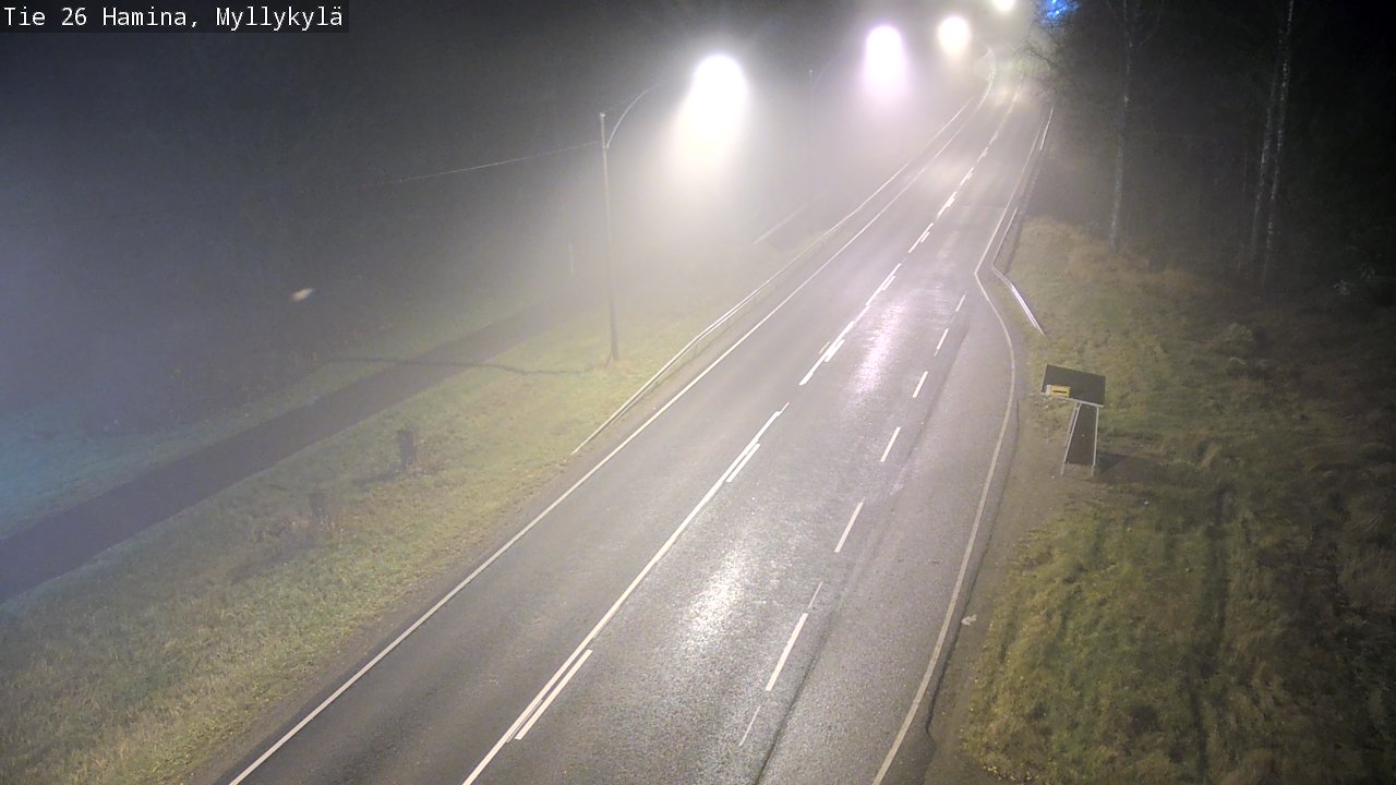 Kelikamerat Kuva Tie 26 Hamina, Myllykylä, Hamina, Kymenlaakso