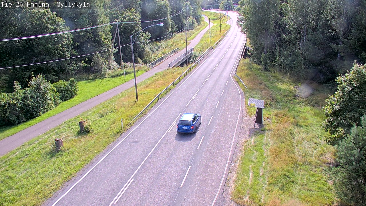 Kelikamerat Kuva Tie 26 Hamina, Myllykylä, Hamina, Kymenlaakso