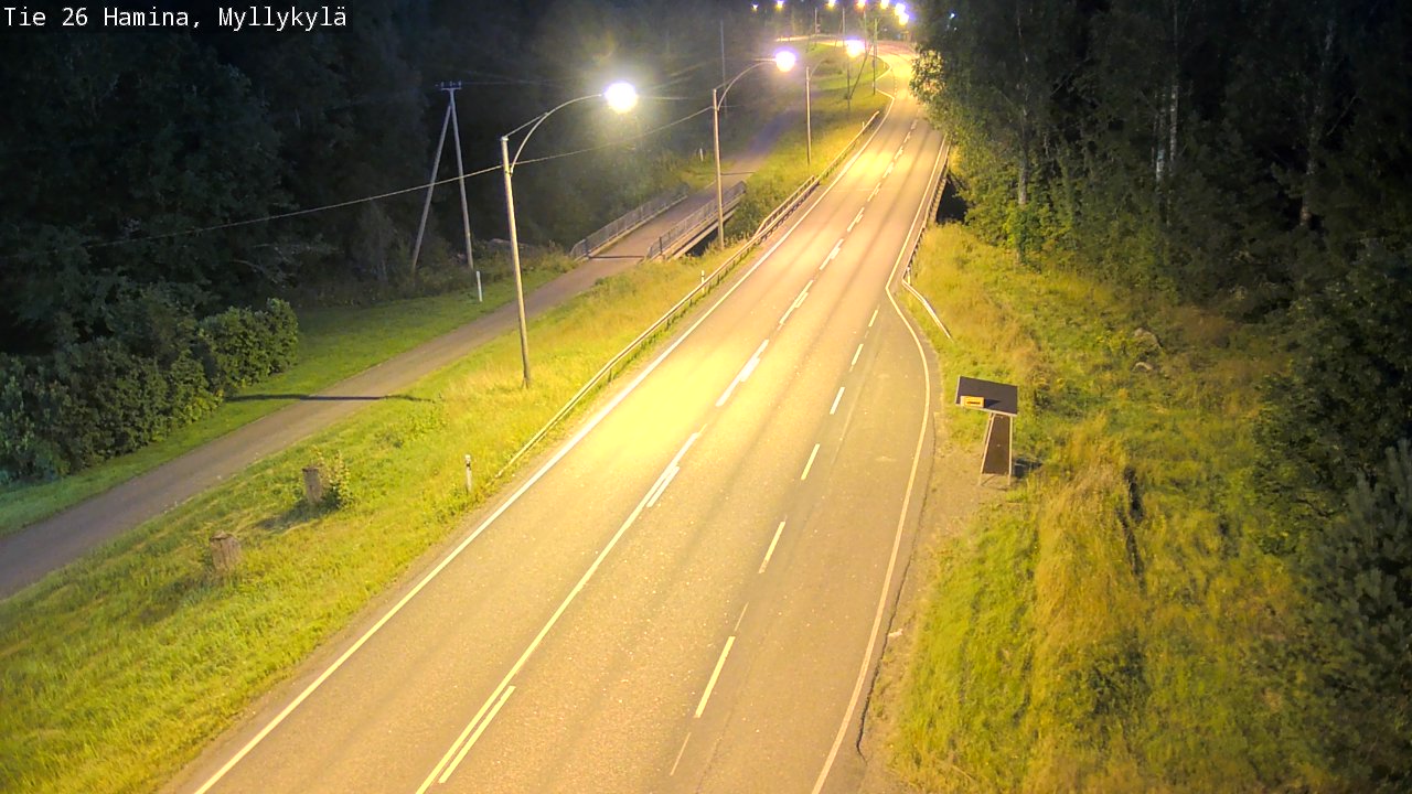 Kelikamerat Kuva Tie 26 Hamina, Myllykylä, Hamina, Kymenlaakso