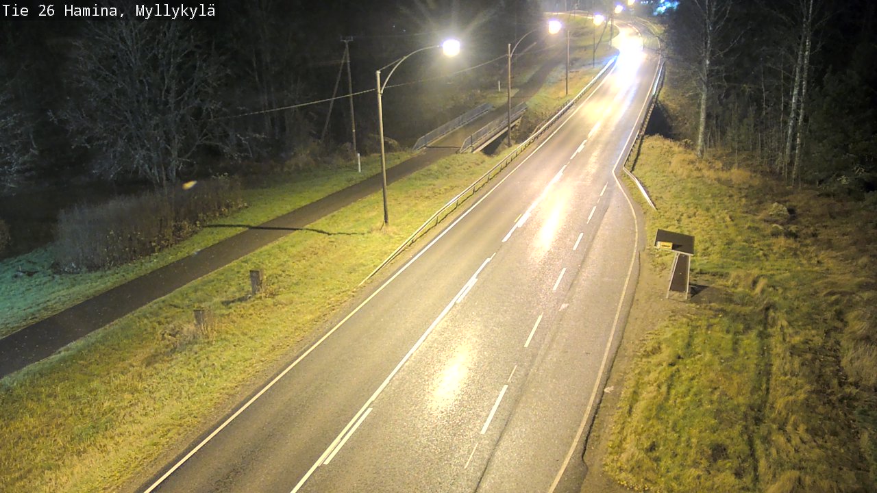 Kelikamerat Kuva Tie 26 Hamina, Myllykylä, Hamina, Kymenlaakso