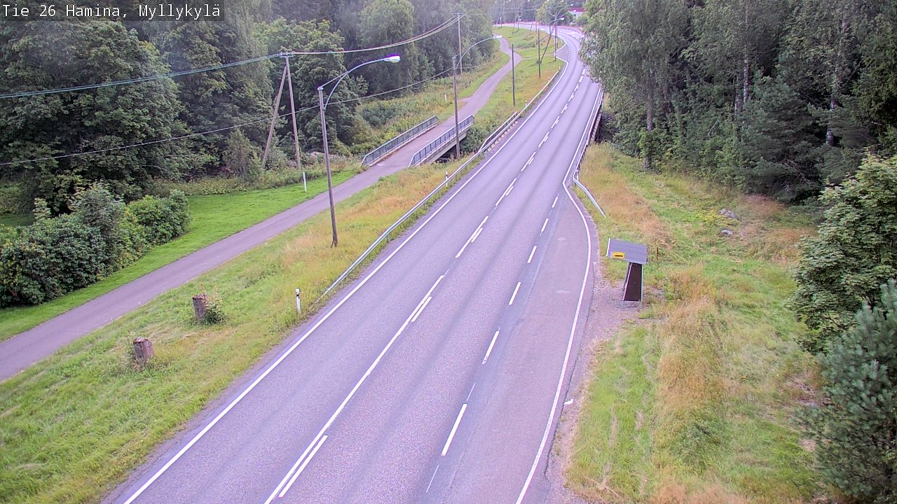 Kelikamerat Kuva Tie 26 Hamina, Myllykylä, Hamina, Kymenlaakso