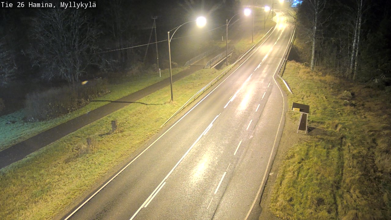 Kelikamerat Kuva Tie 26 Hamina, Myllykylä, Hamina, Kymenlaakso