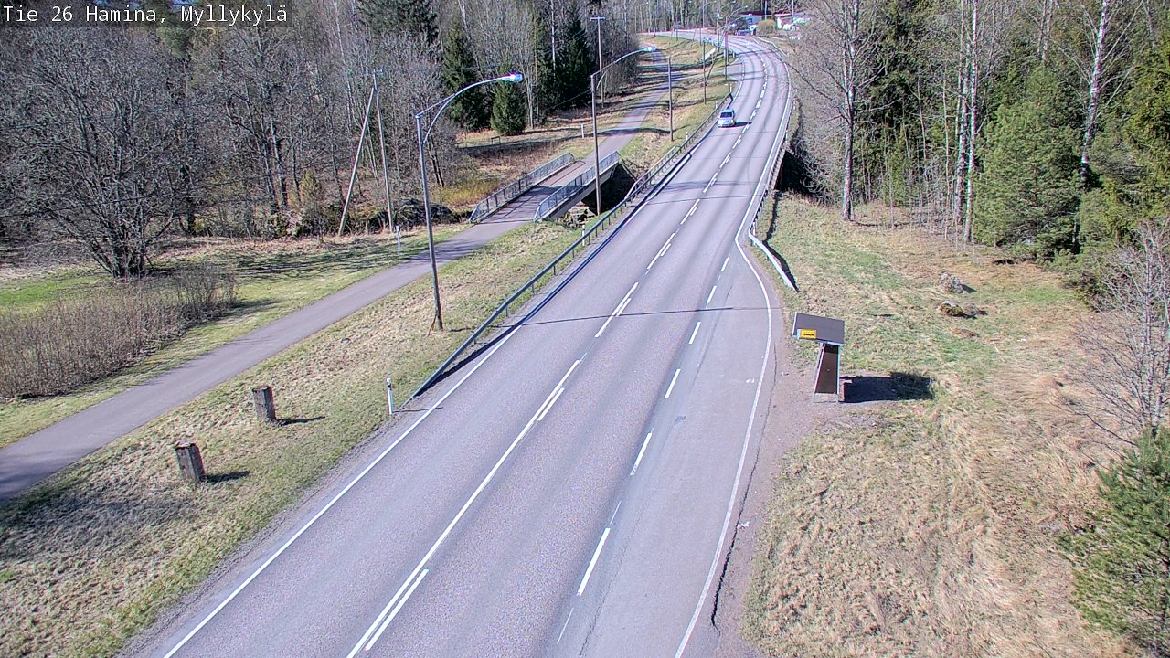 Kelikamerat Kuva Tie 26 Hamina, Myllykylä, Hamina, Kymenlaakso
