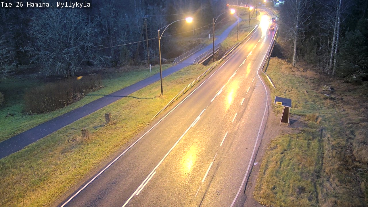 Kelikamerat Kuva Tie 26 Hamina, Myllykylä, Hamina, Kymenlaakso