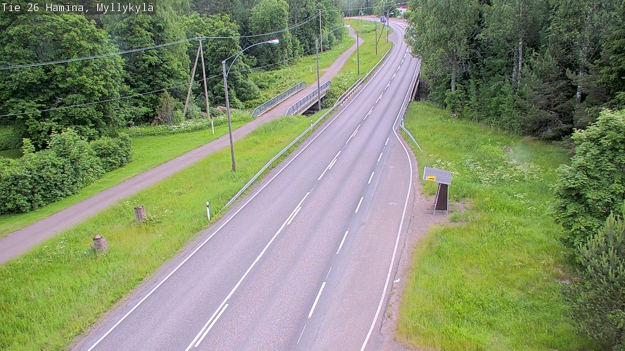 Kelikamerat Kuva Tie 26 Hamina, Myllykylä, Hamina, Kymenlaakso