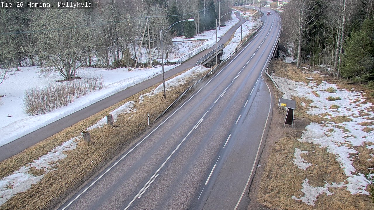 Kelikamerat Kuva Tie 26 Hamina, Myllykylä, Hamina, Kymenlaakso