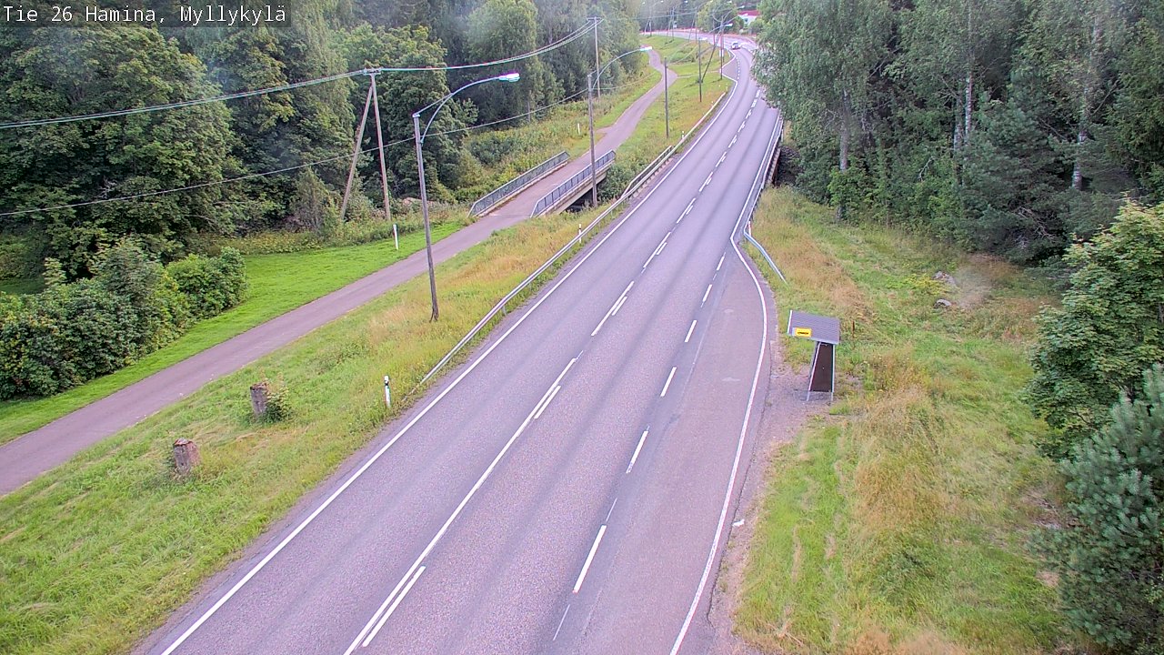 Kelikamerat Kuva Tie 26 Hamina, Myllykylä, Hamina, Kymenlaakso