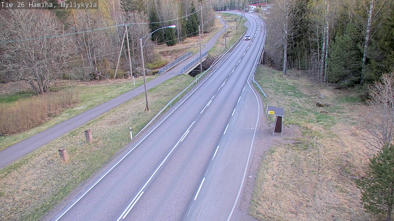 Kelikamerat Kuva Tie 26 Hamina, Myllykylä, Hamina, Kymenlaakso