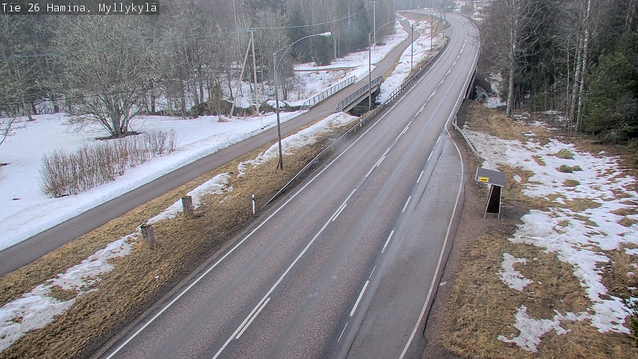 Kelikamerat Kuva Tie 26 Hamina, Myllykylä, Hamina, Kymenlaakso