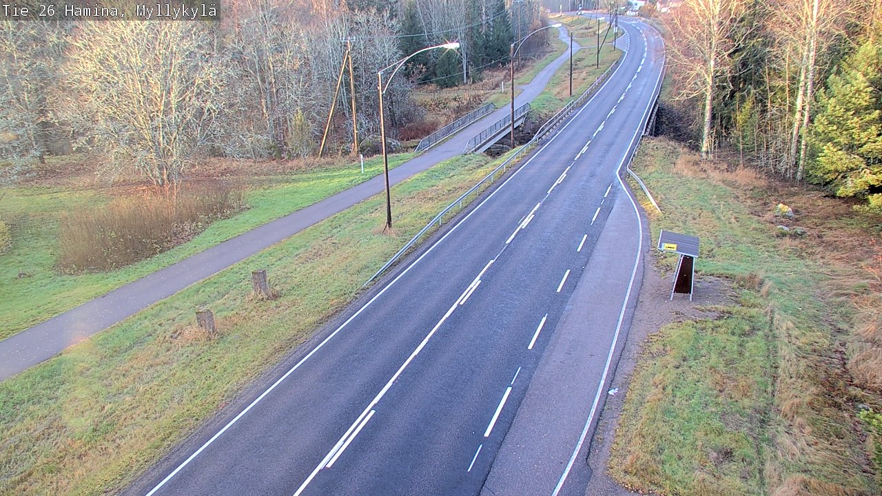 Kelikamerat Kuva Tie 26 Hamina, Myllykylä, Hamina, Kymenlaakso