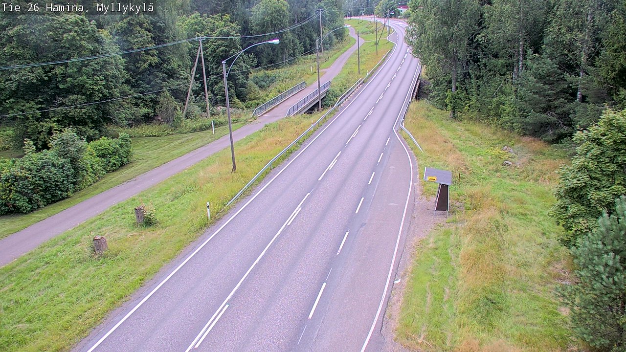 Kelikamerat Kuva Tie 26 Hamina, Myllykylä, Hamina, Kymenlaakso