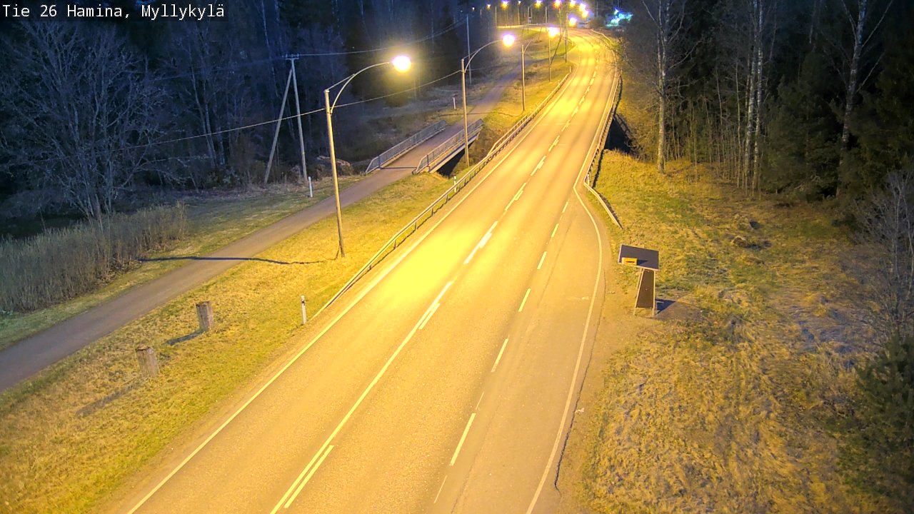Kelikamerat Kuva Tie 26 Hamina, Myllykylä, Hamina, Kymenlaakso