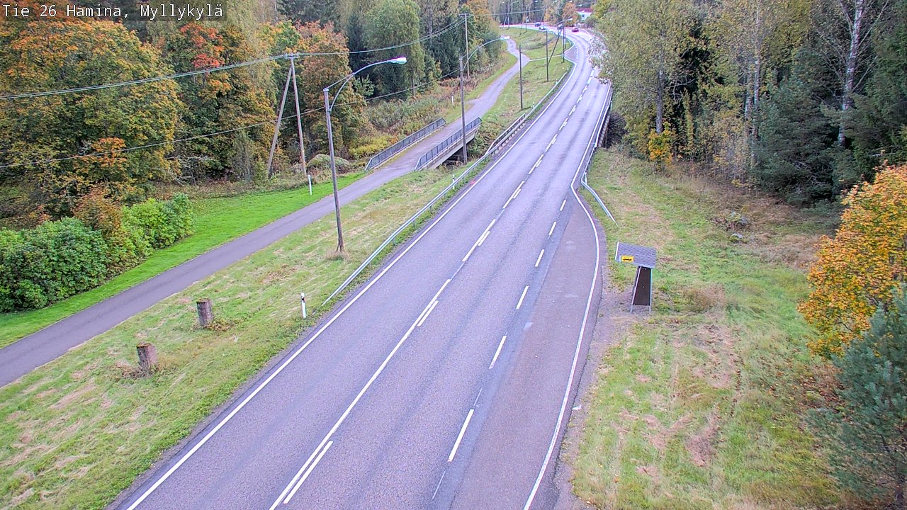 Kelikamerat Kuva Tie 26 Hamina, Myllykylä, Hamina, Kymenlaakso