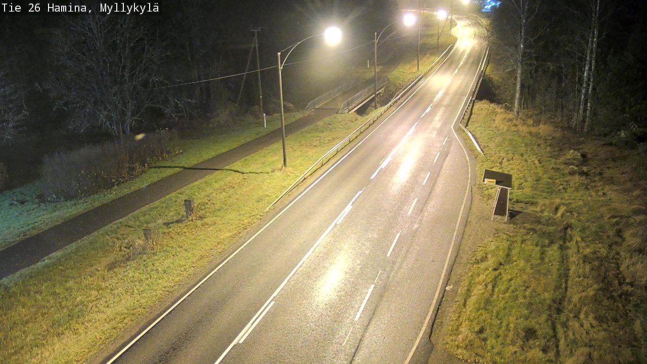 Kelikamerat Kuva Tie 26 Hamina, Myllykylä, Hamina, Kymenlaakso