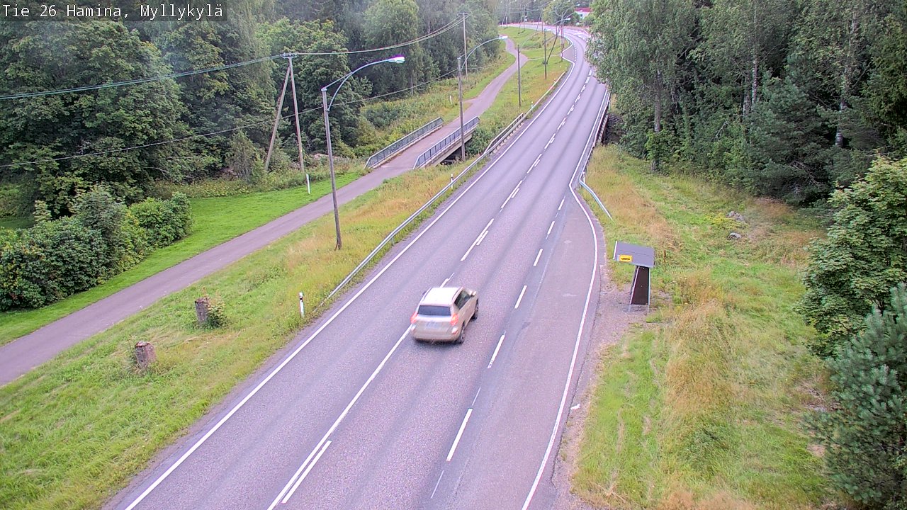 Kelikamerat Kuva Tie 26 Hamina, Myllykylä, Hamina, Kymenlaakso