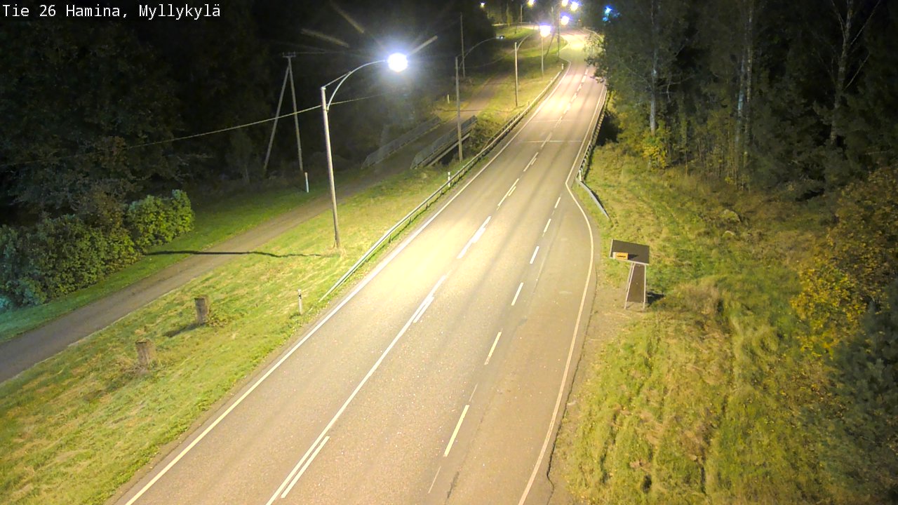 Kelikamerat Kuva Tie 26 Hamina, Myllykylä, Hamina, Kymenlaakso