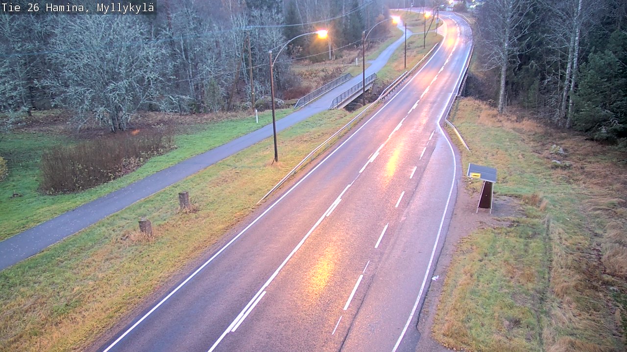 Kelikamerat Kuva Tie 26 Hamina, Myllykylä, Hamina, Kymenlaakso