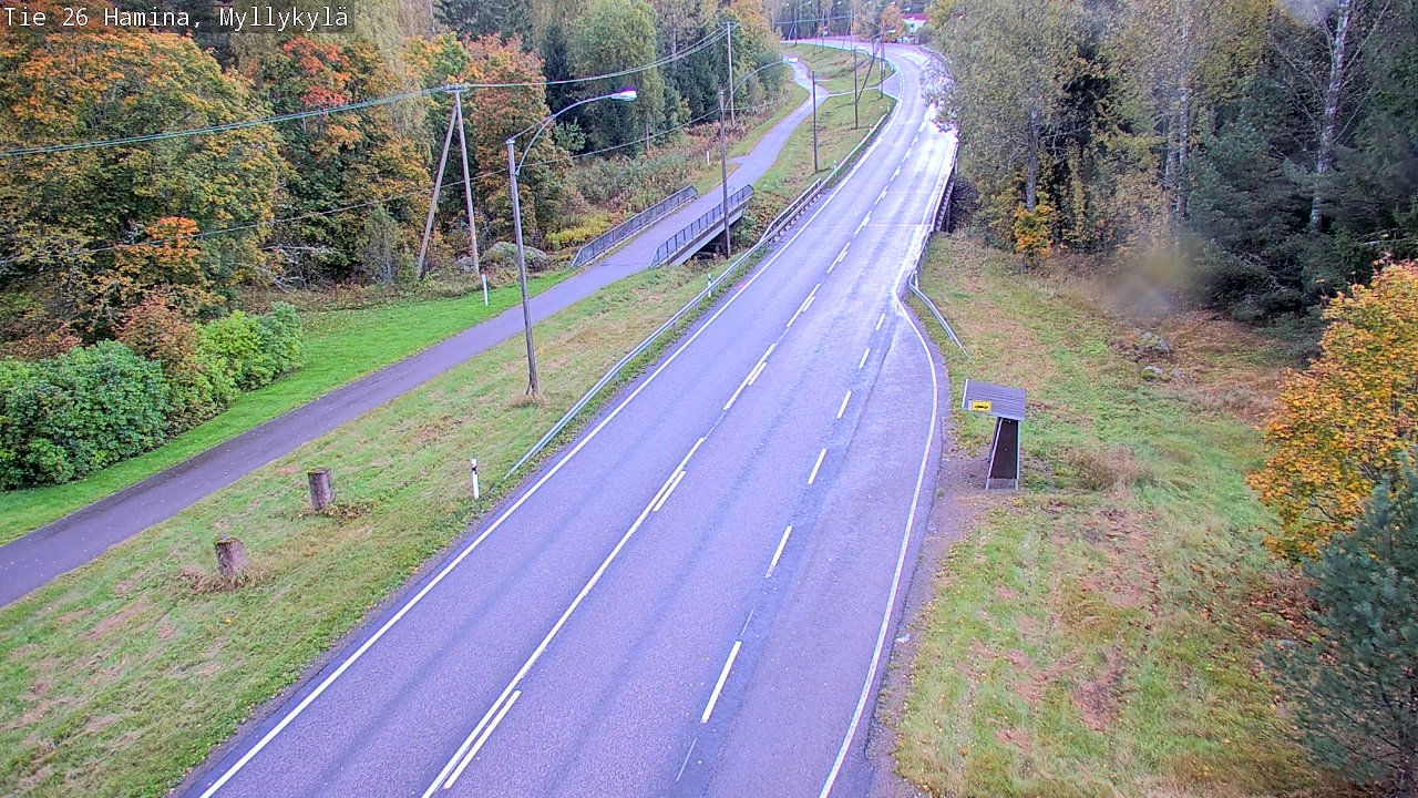 Kelikamerat Kuva Tie 26 Hamina, Myllykylä, Hamina, Kymenlaakso