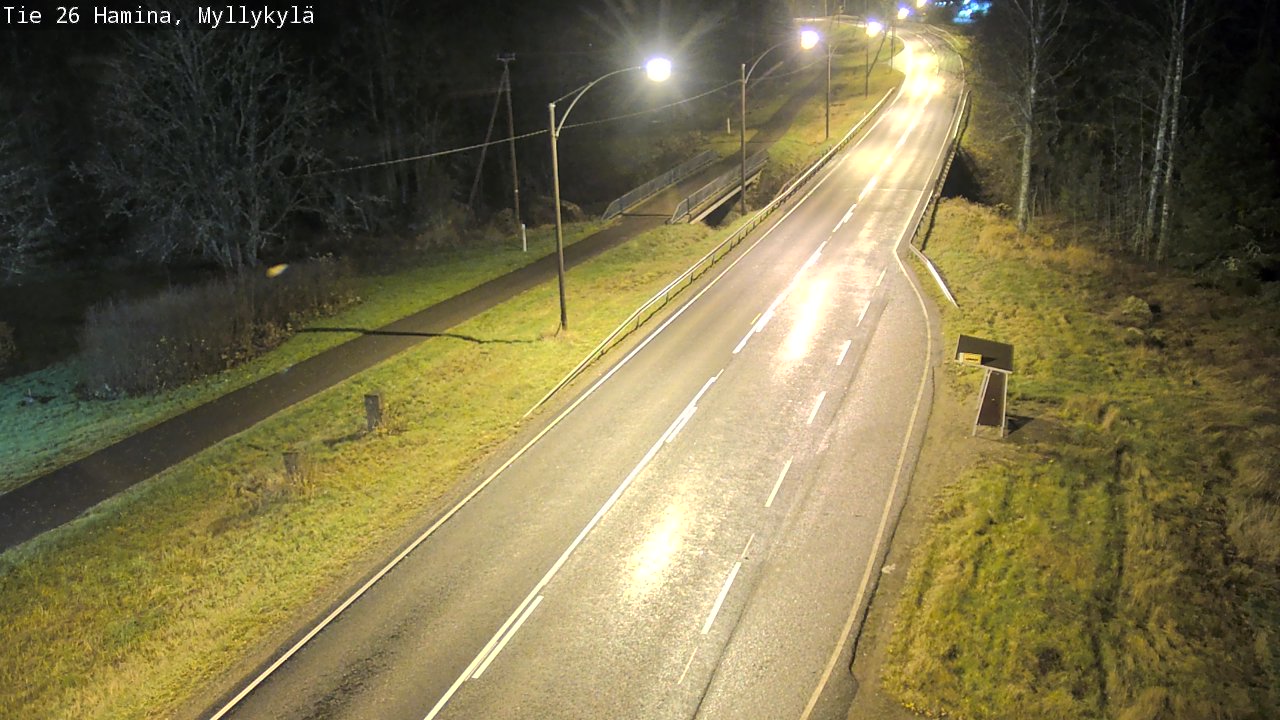 Kelikamerat Kuva Tie 26 Hamina, Myllykylä, Hamina, Kymenlaakso