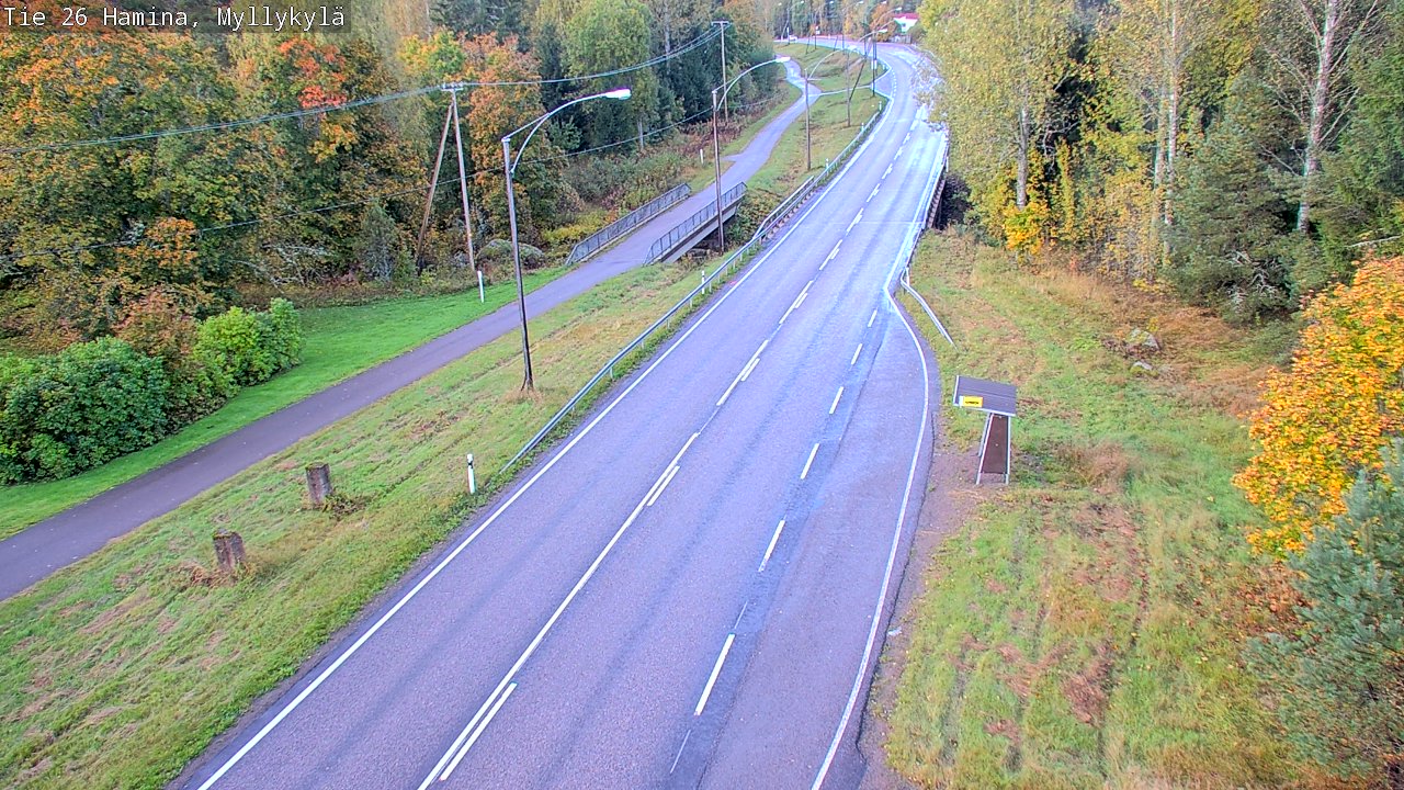 Kelikamerat Kuva Tie 26 Hamina, Myllykylä, Hamina, Kymenlaakso