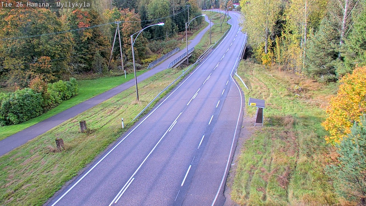 Kelikamerat Kuva Tie 26 Hamina, Myllykylä, Hamina, Kymenlaakso
