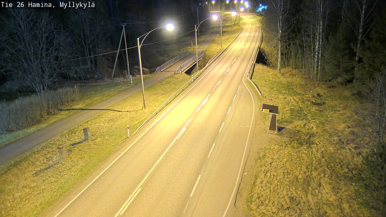 Kelikamerat Kuva Tie 26 Hamina, Myllykylä, Hamina, Kymenlaakso