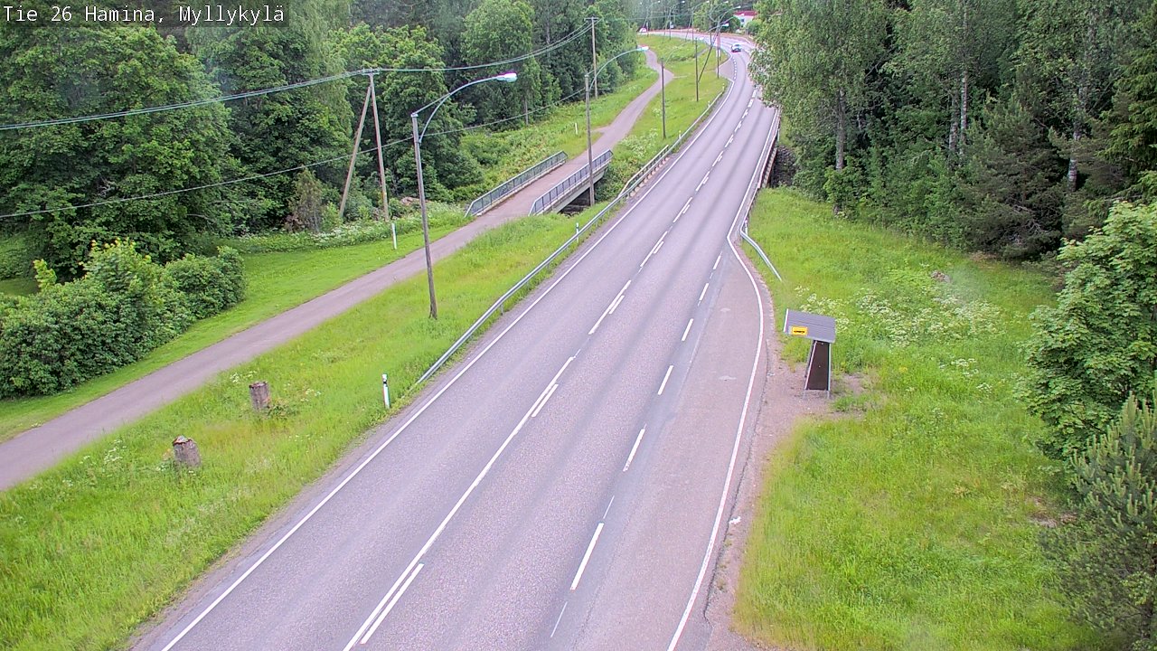 Kelikamerat Kuva Tie 26 Hamina, Myllykylä, Hamina, Kymenlaakso