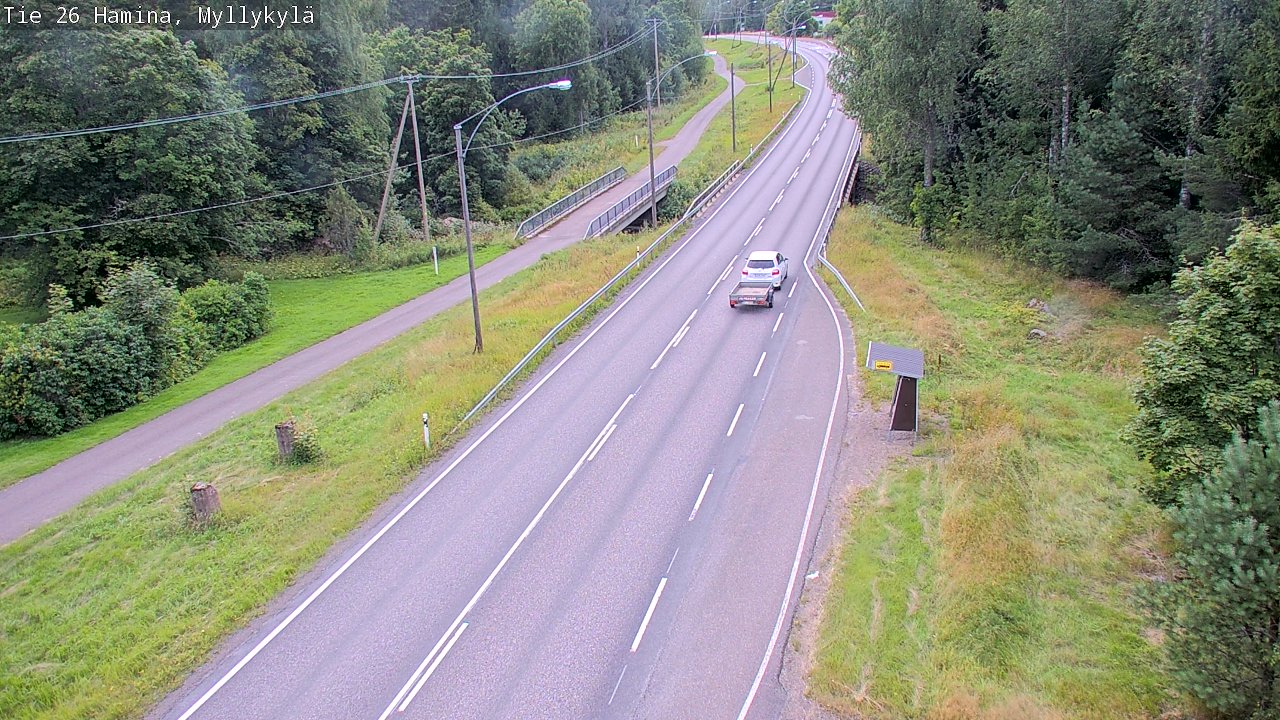 Kelikamerat Kuva Tie 26 Hamina, Myllykylä, Hamina, Kymenlaakso