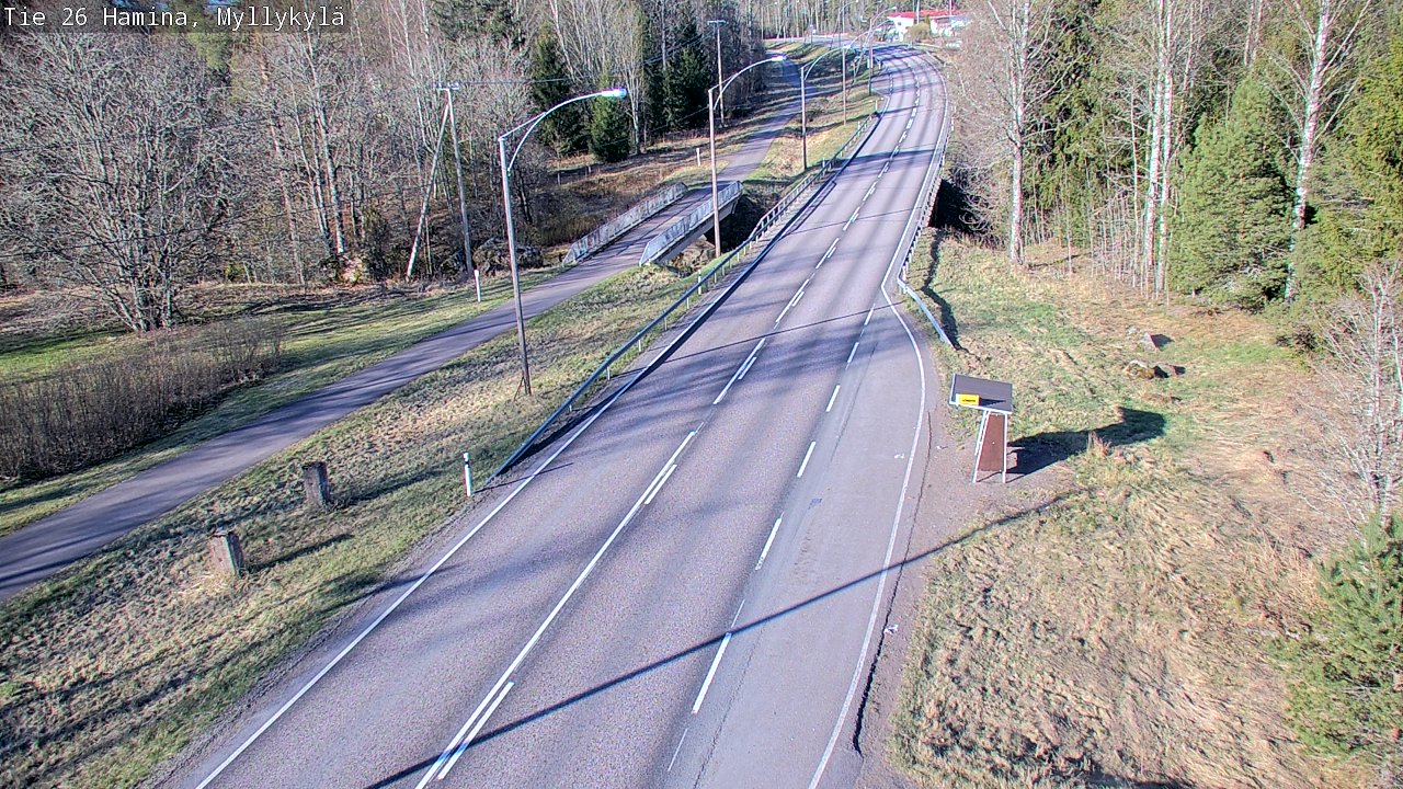Kelikamerat Kuva Tie 26 Hamina, Myllykylä, Hamina, Kymenlaakso