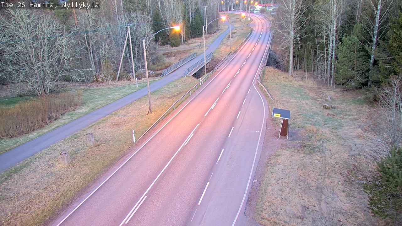 Kelikamerat Kuva Tie 26 Hamina, Myllykylä, Hamina, Kymenlaakso