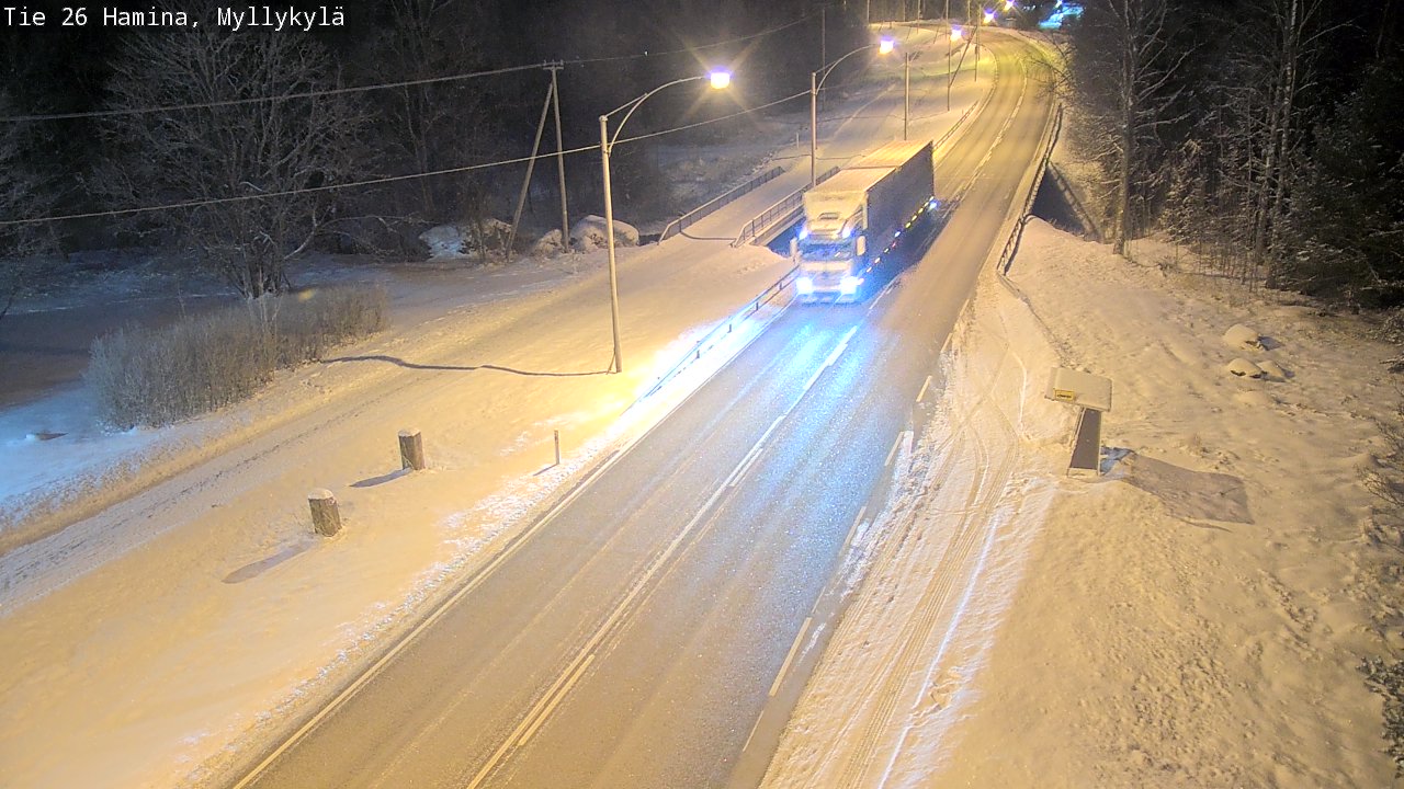 Kelikamerat Kuva Tie 26 Hamina, Myllykylä, Hamina, Kymenlaakso