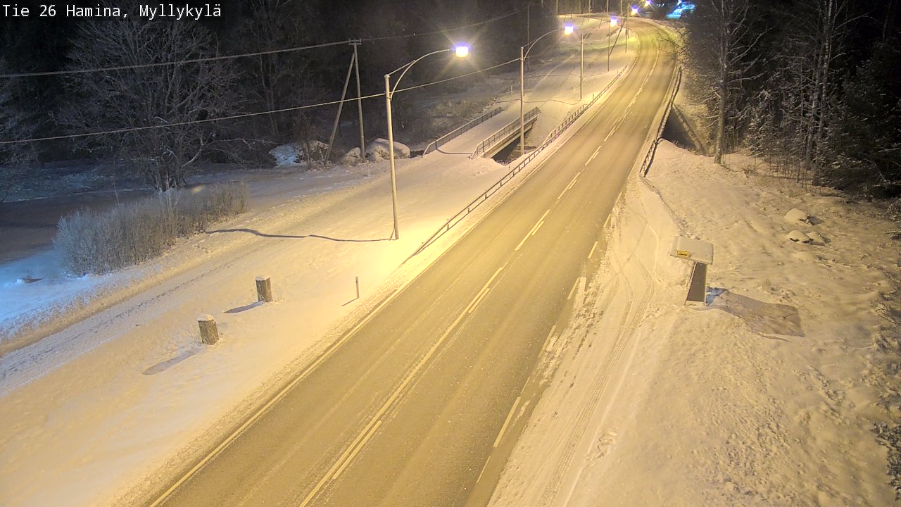 Kelikamerat Kuva Tie 26 Hamina, Myllykylä, Hamina, Kymenlaakso