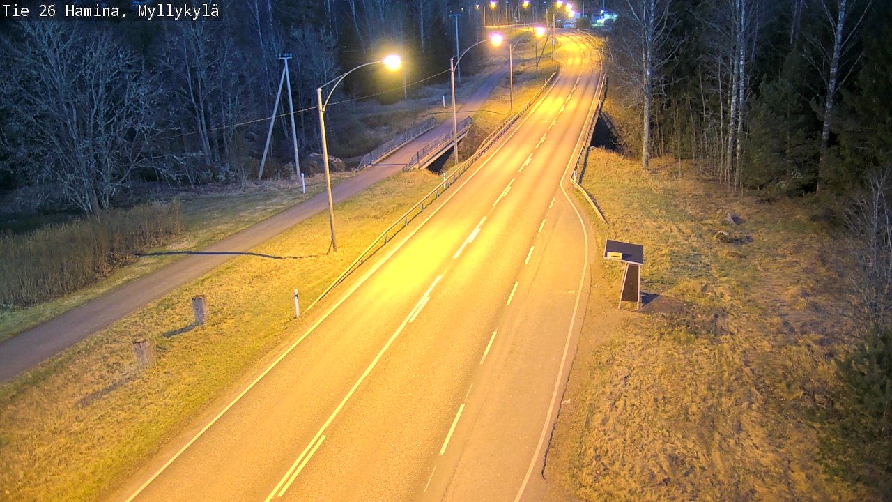 Kelikamerat Kuva Tie 26 Hamina, Myllykylä, Hamina, Kymenlaakso