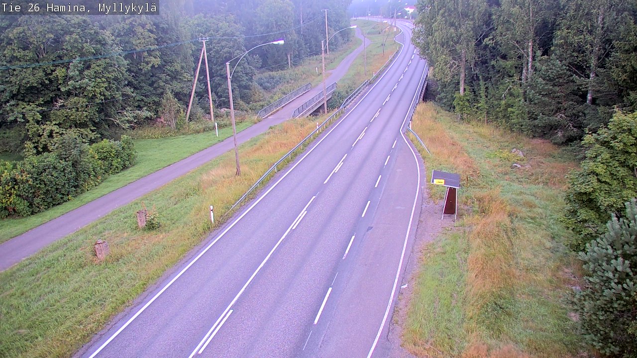 Kelikamerat Kuva Tie 26 Hamina, Myllykylä, Hamina, Kymenlaakso