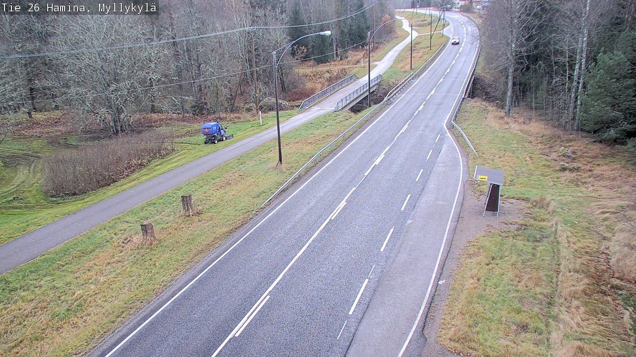 Kelikamerat Kuva Tie 26 Hamina, Myllykylä, Hamina, Kymenlaakso