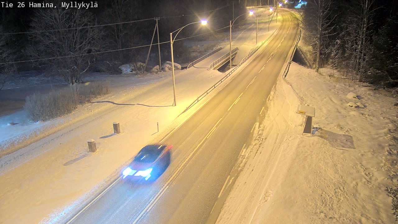 Kelikamerat Kuva Tie 26 Hamina, Myllykylä, Hamina, Kymenlaakso