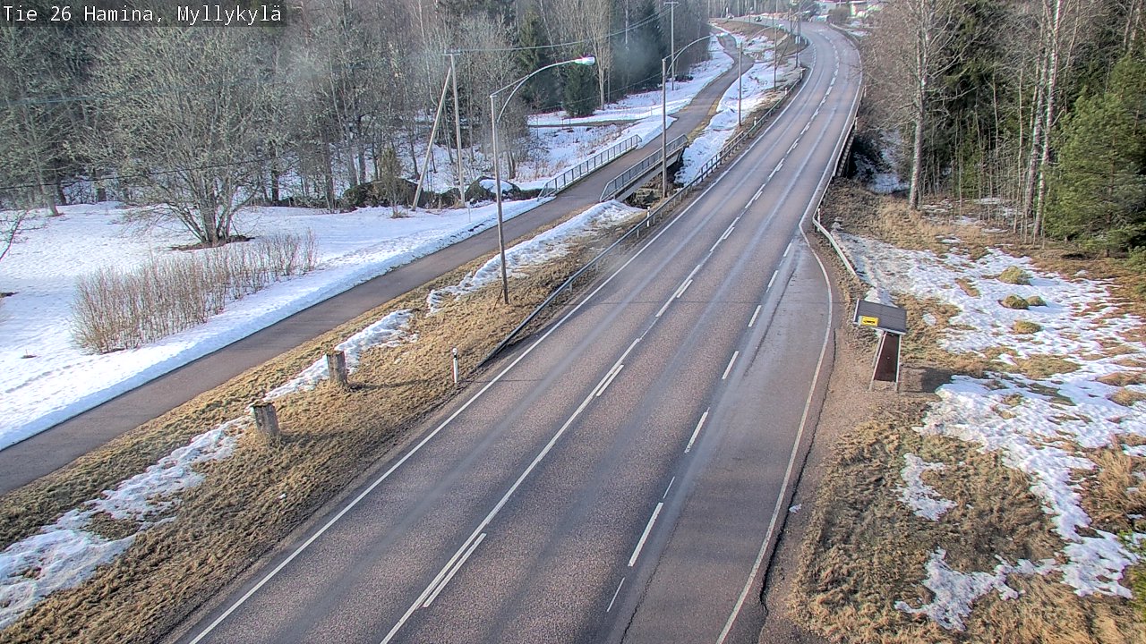 Kelikamerat Kuva Tie 26 Hamina, Myllykylä, Hamina, Kymenlaakso