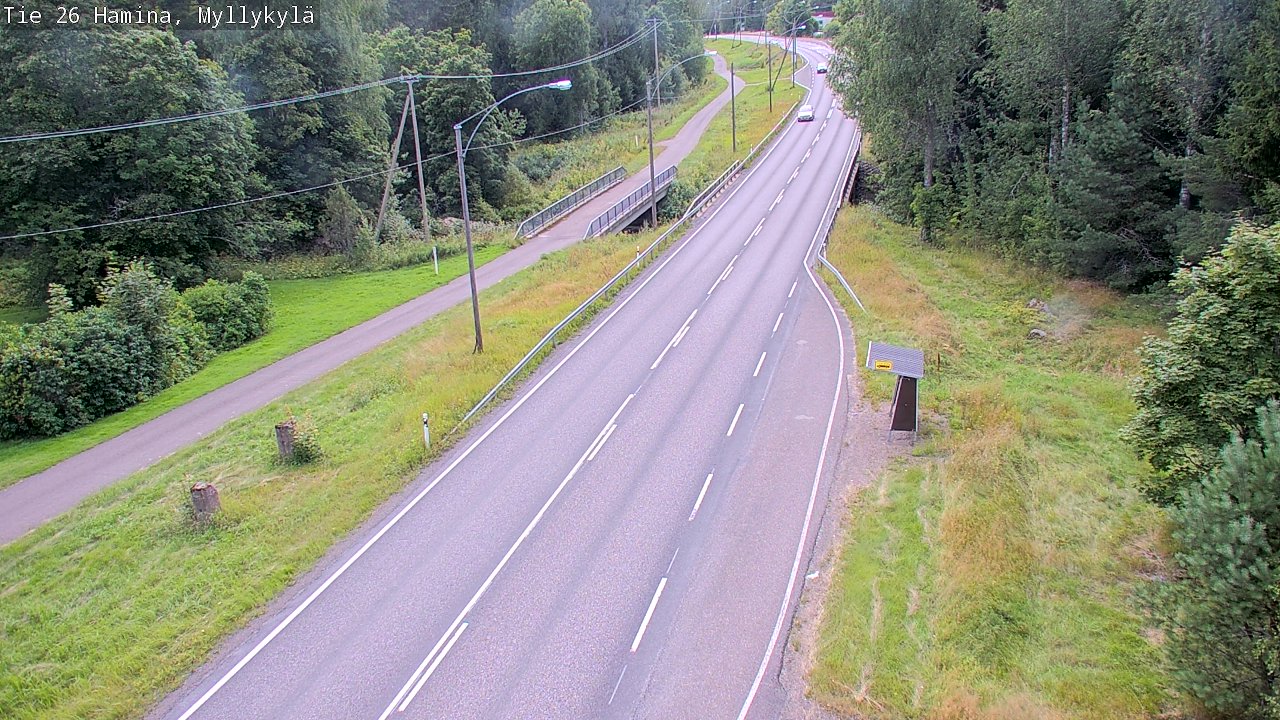Kelikamerat Kuva Tie 26 Hamina, Myllykylä, Hamina, Kymenlaakso