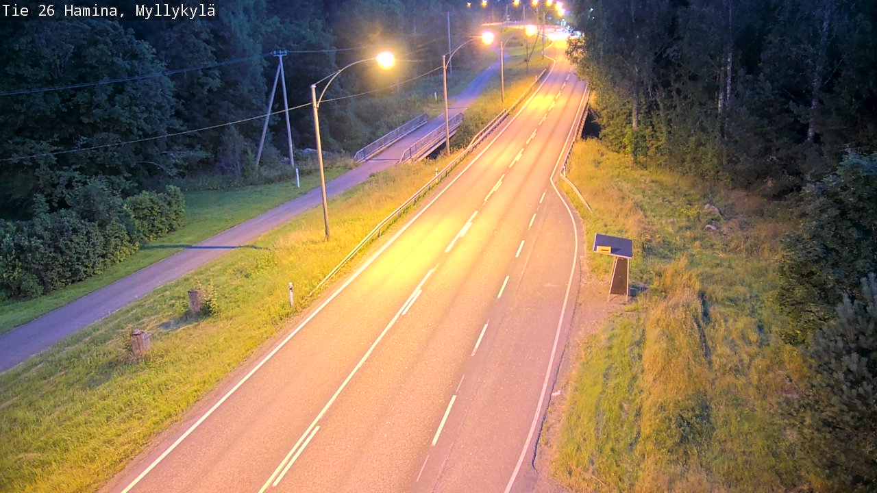 Kelikamerat Kuva Tie 26 Hamina, Myllykylä, Hamina, Kymenlaakso
