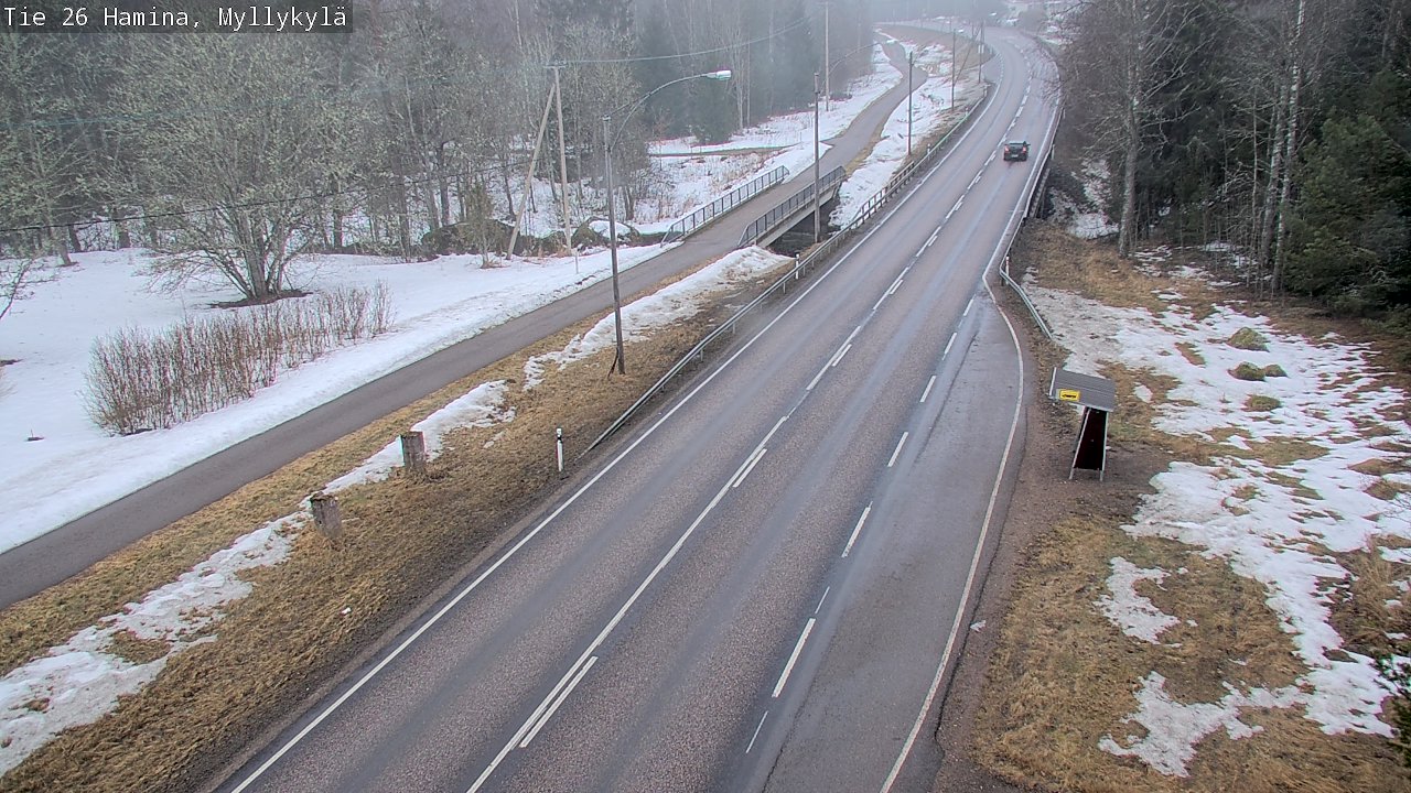 Kelikamerat Kuva Tie 26 Hamina, Myllykylä, Hamina, Kymenlaakso