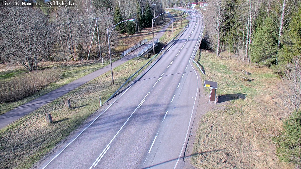 Kelikamerat Kuva Tie 26 Hamina, Myllykylä, Hamina, Kymenlaakso