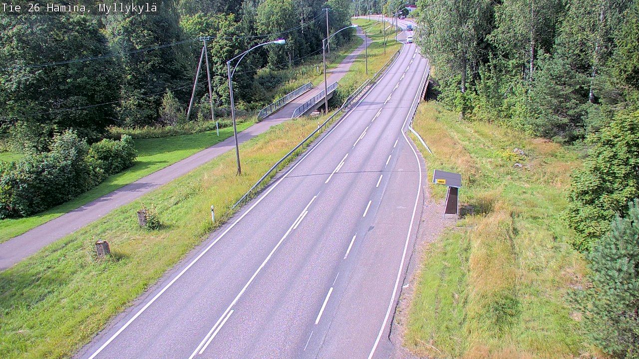 Kelikamerat Kuva Tie 26 Hamina, Myllykylä, Hamina, Kymenlaakso
