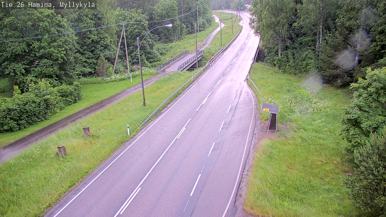 Kelikamerat Kuva Tie 26 Hamina, Myllykylä, Hamina, Kymenlaakso