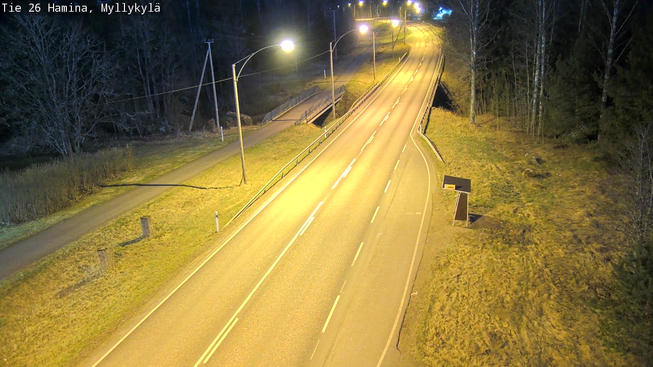 Kelikamerat Kuva Tie 26 Hamina, Myllykylä, Hamina, Kymenlaakso