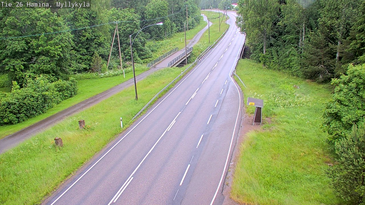 Kelikamerat Kuva Tie 26 Hamina, Myllykylä, Hamina, Kymenlaakso