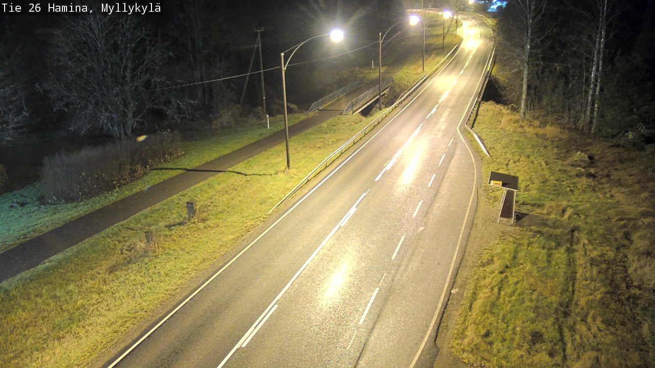 Kelikamerat Kuva Tie 26 Hamina, Myllykylä, Hamina, Kymenlaakso