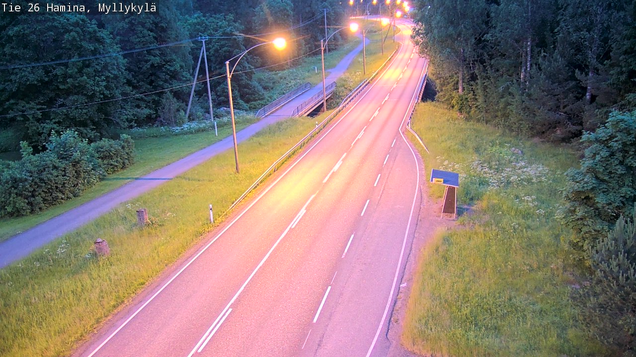 Kelikamerat Kuva Tie 26 Hamina, Myllykylä, Hamina, Kymenlaakso
