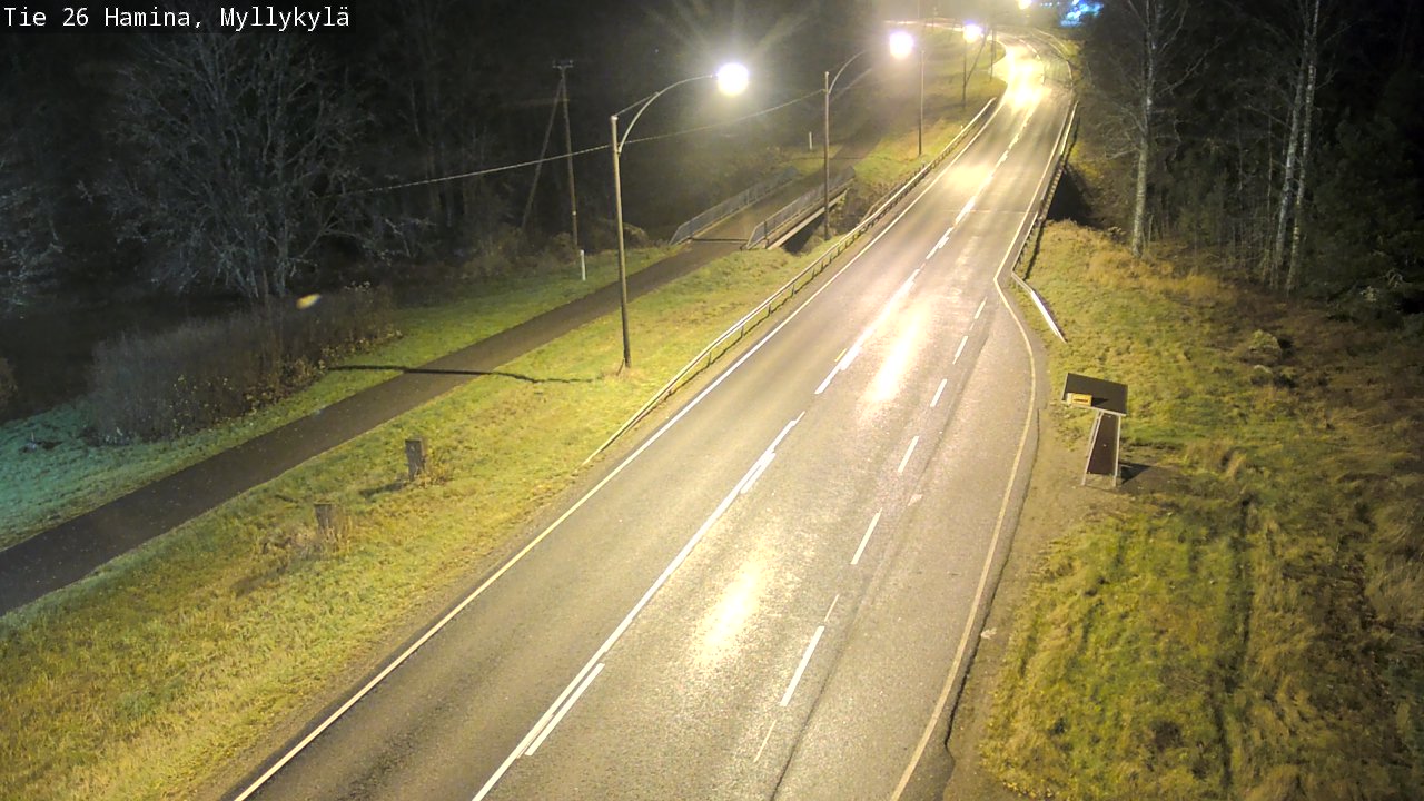 Kelikamerat Kuva Tie 26 Hamina, Myllykylä, Hamina, Kymenlaakso