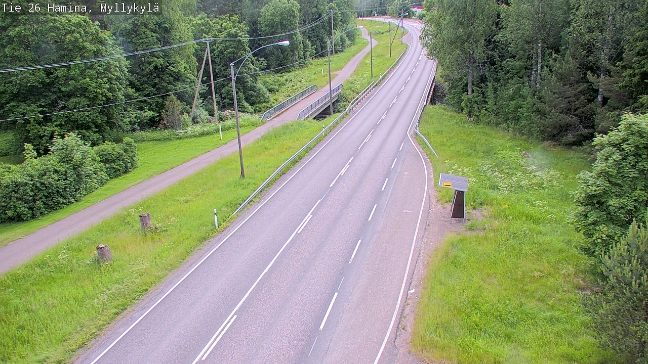 Kelikamerat Kuva Tie 26 Hamina, Myllykylä, Hamina, Kymenlaakso